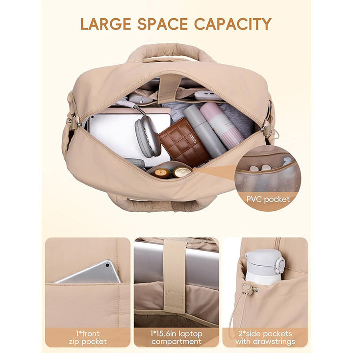 Multifunctional Travel Bag with Padded Interior Kalsten