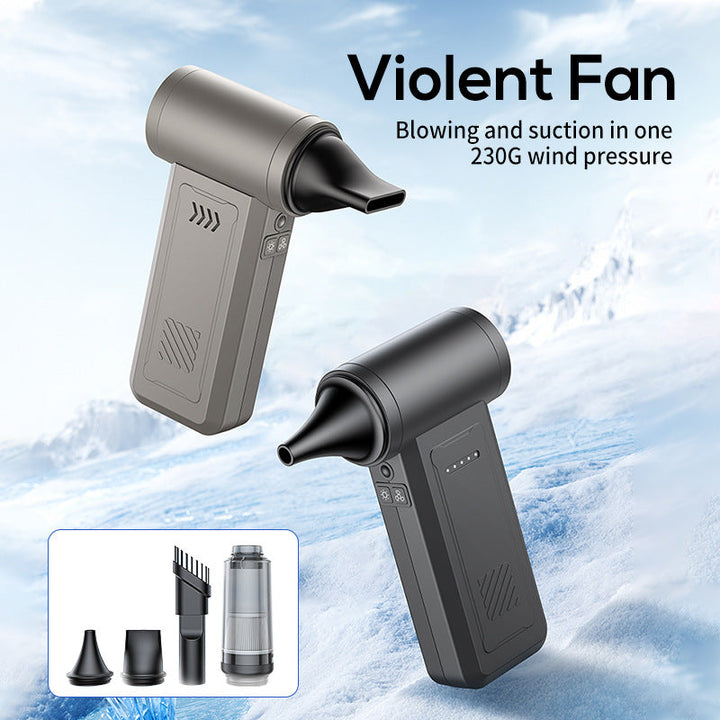 Unisex Compact Rechargeable Handheld Cooling Fan Kalsten
