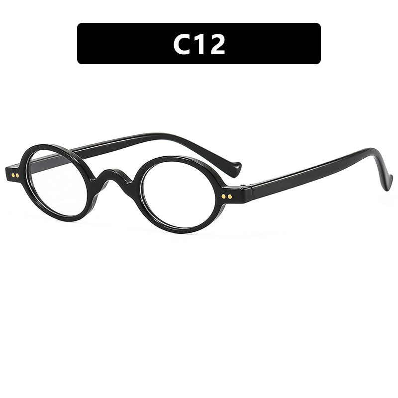 Women's round sunglasses with distinctive design and high-quality plastic frame Kalsten
