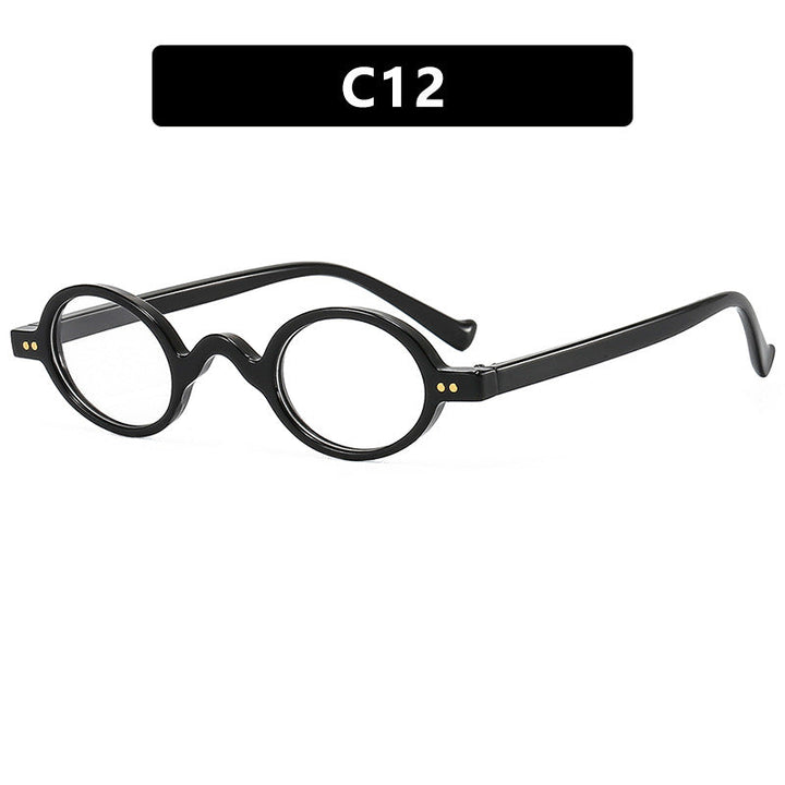 Women's round sunglasses with distinctive design and high-quality plastic frame Kalsten