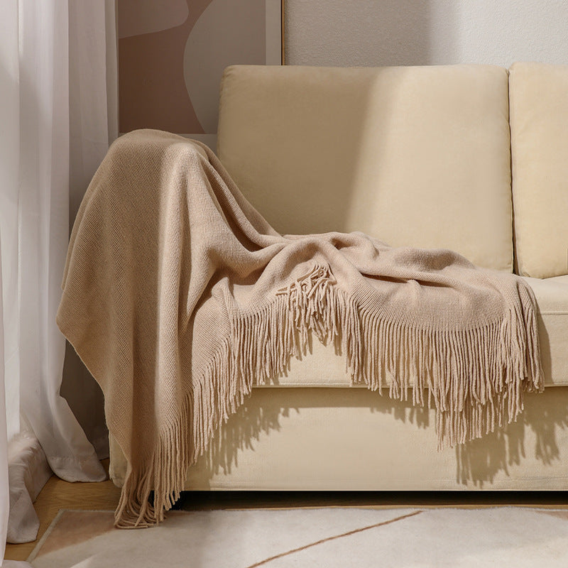 Premium Soft Wool Throw Kalsten