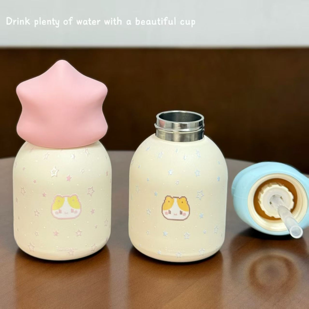 Women's Insulated Drinking Bottle with Creative Star Closure Kalsten