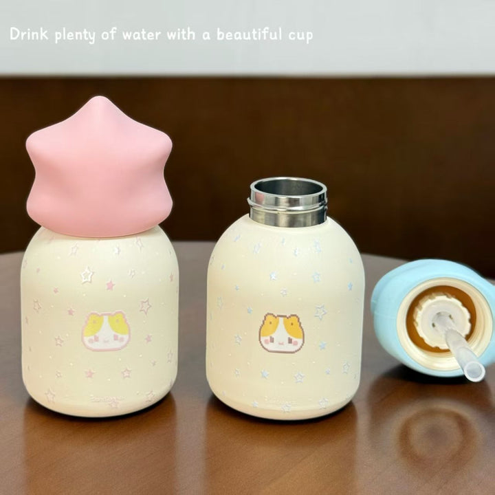 Women's Insulated Drinking Bottle with Creative Star Closure Kalsten
