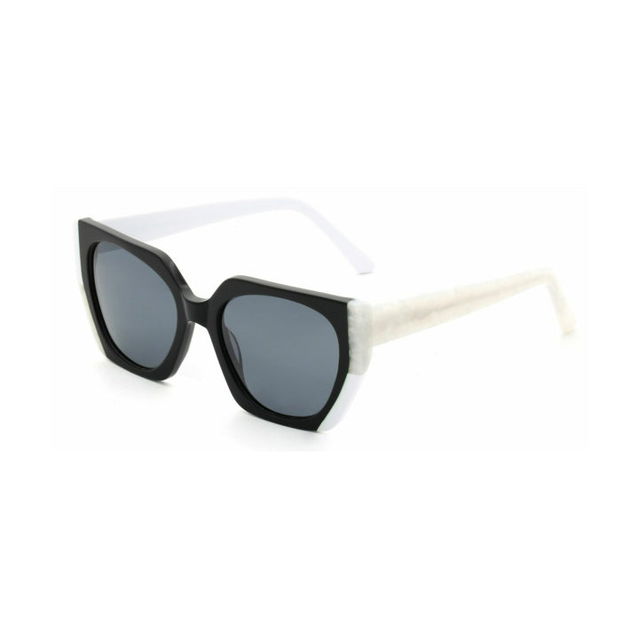 Women's designer sunglasses with angular frame and polarized lenses Kalsten