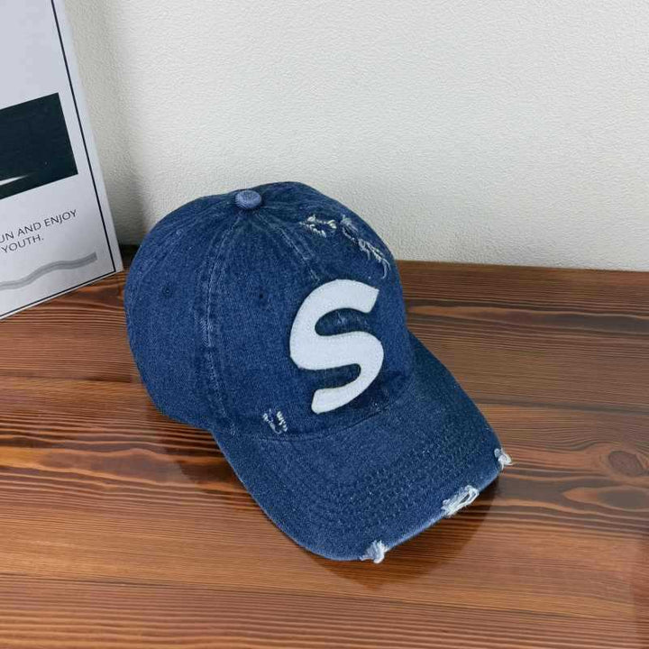 Men's Distressed Graphic Baseball Hat Kalsten