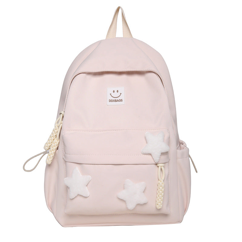 Adorable Star-Accent School Backpack Kalsten