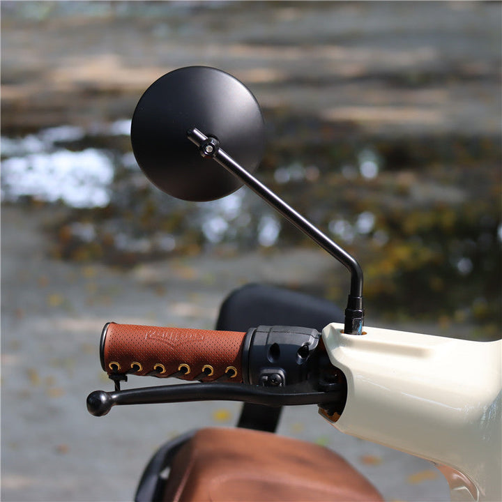 Adjustable motorcycle rearview mirror with modern design and high visibility Kalsten