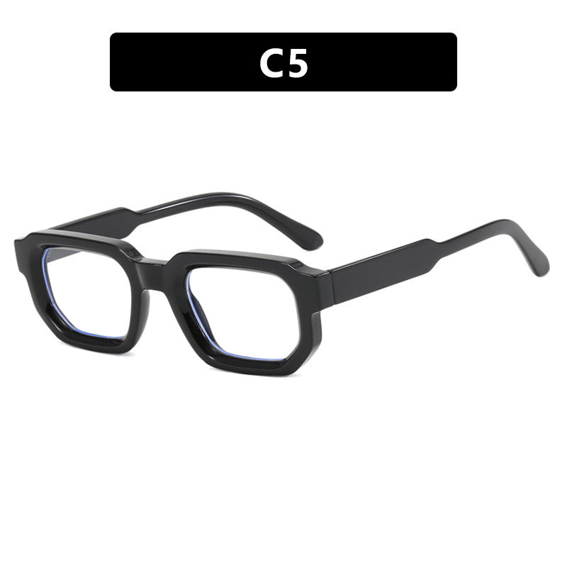 Women geometric sunglasses with fashionable high-gloss frame Kalsten