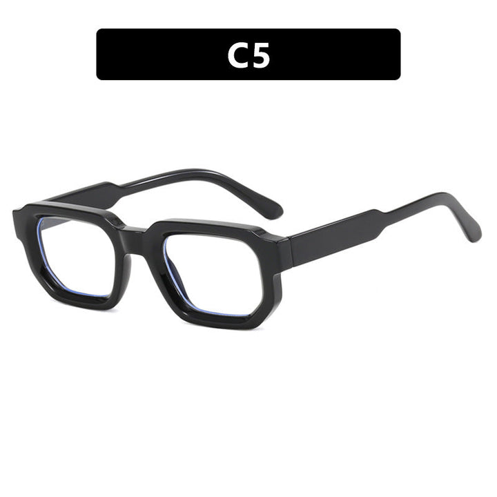 Women geometric sunglasses with fashionable high-gloss frame Kalsten