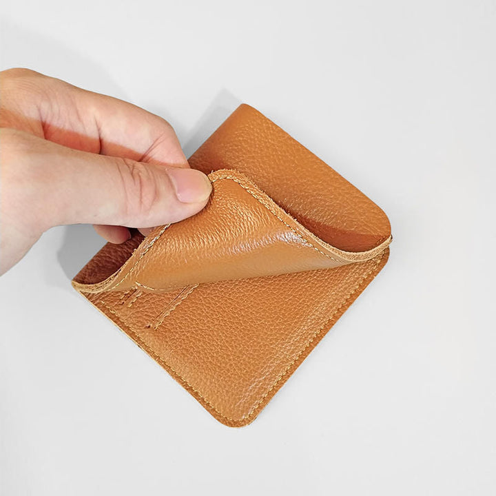 Textured Leather Bi-Fold Wallet Kalsten