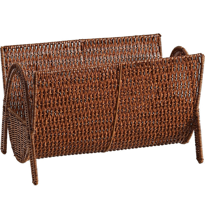 Handwoven Rectangular Magazine Holder Kalsten