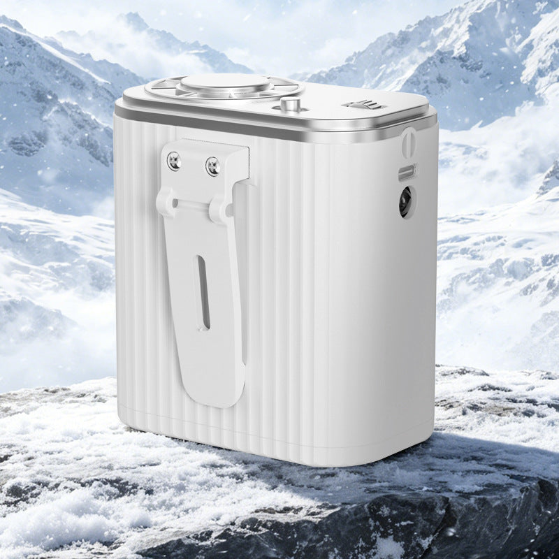 Unisex Portable Oxygen Concentrator with Belt Clip and Stepless Adjustment Skanto