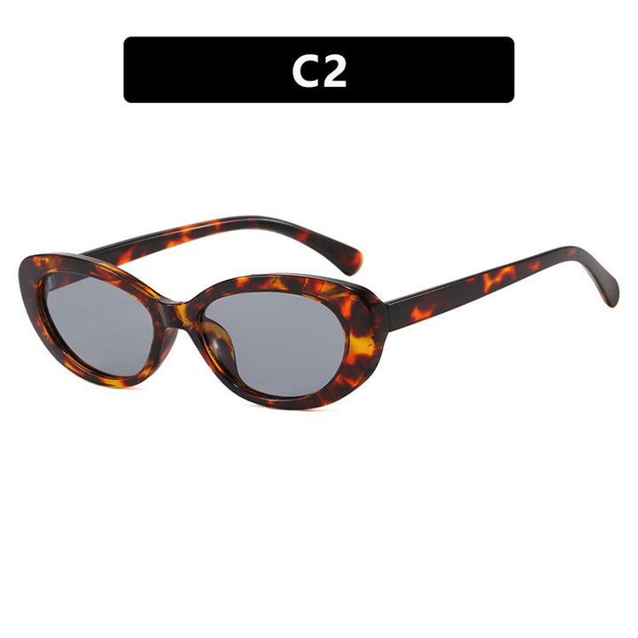 Women's fashionable cat-eye sunglasses with UV protection and elegant frame Kalsten