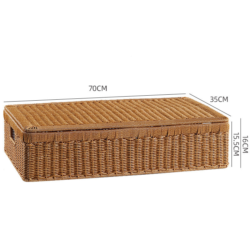 Large Rectangular Woven Storage Chest Kalsten