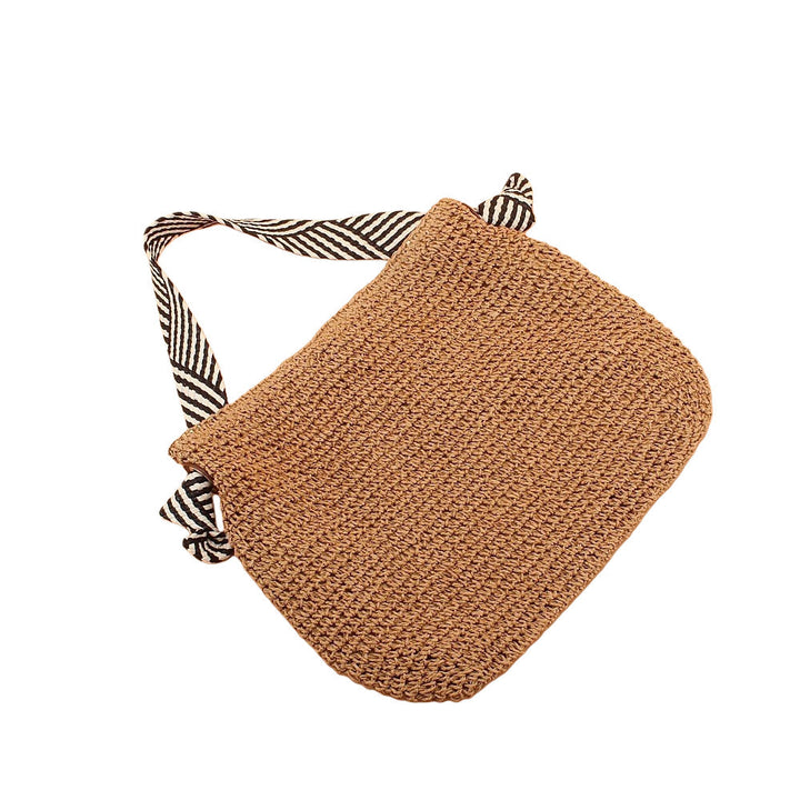 Handwoven Shoulder Bag Made of Natural Fiber Kalsten