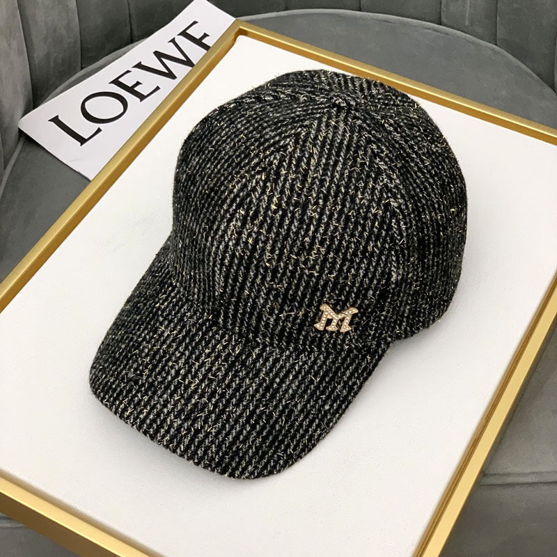 Women's Textured Knit Baseball Cap Kalsten