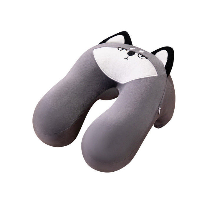 Neck support pillow with playful animal design Kalsten
