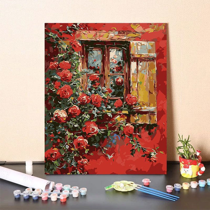 DIY Paint-by-Number Art Kit Kalsten