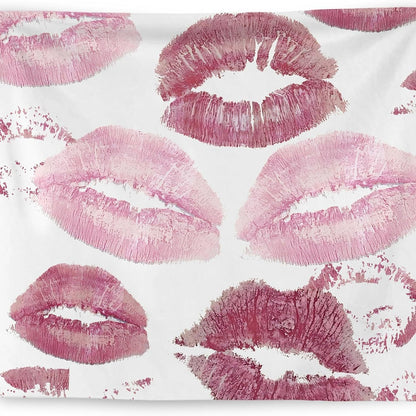 Romantic Lip Print Wall Art