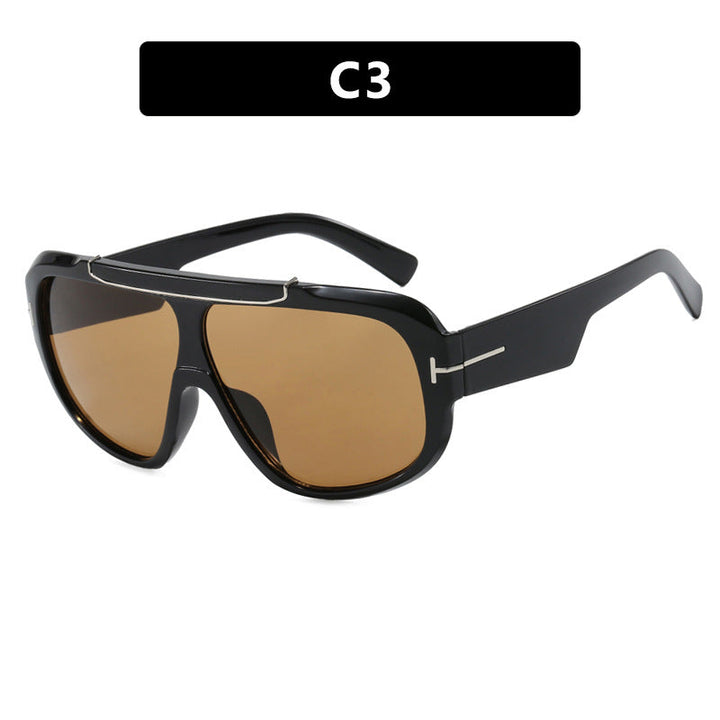 Ladies oversized sunglasses in a modern, transparent design Kalsten