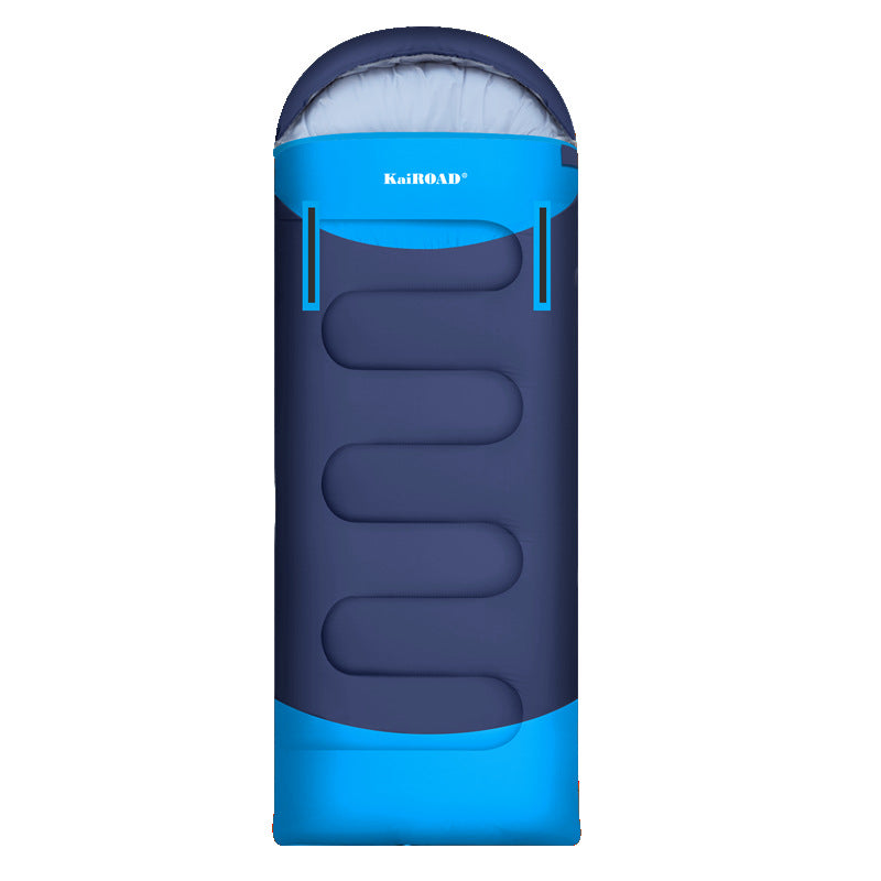Sleeping bag with integrated hood and temperature regulation Kalsten