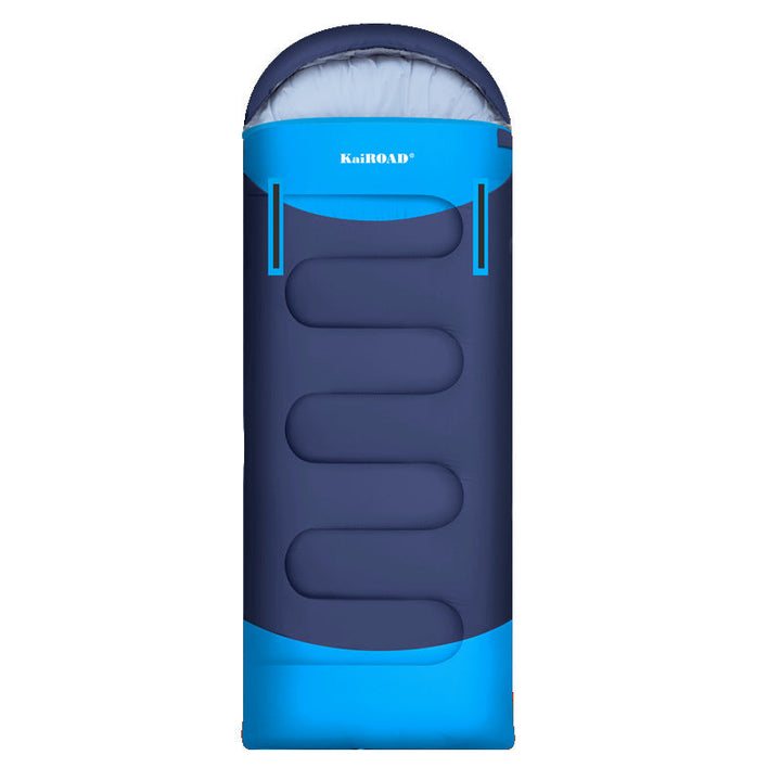 Sleeping bag with integrated hood and temperature regulation Kalsten