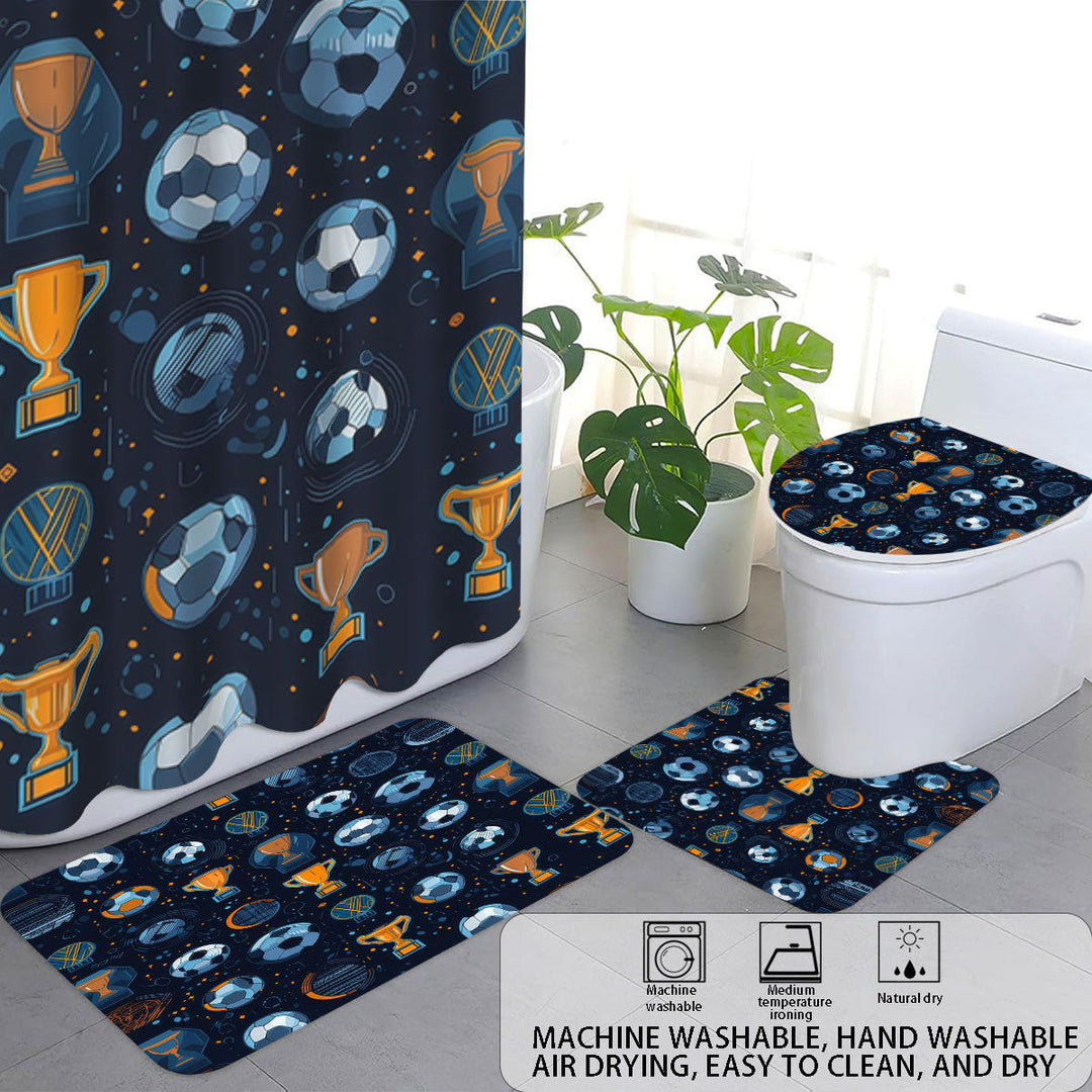 Basketball-Themed Bathroom Decor Set Kalsten