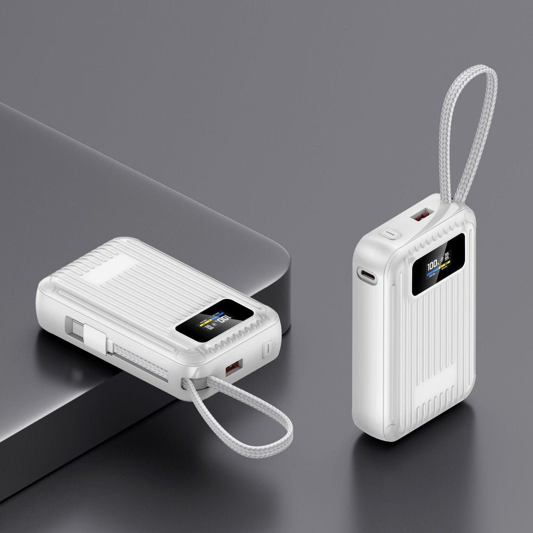 Compact power bank with intelligent LCD display and fast charging function Kalsten
