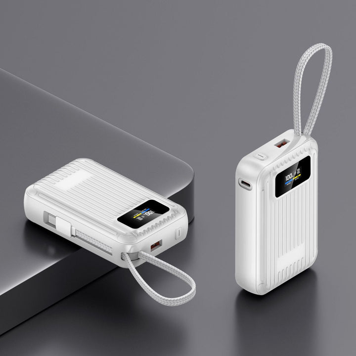Compact power bank with intelligent LCD display and fast charging function Kalsten