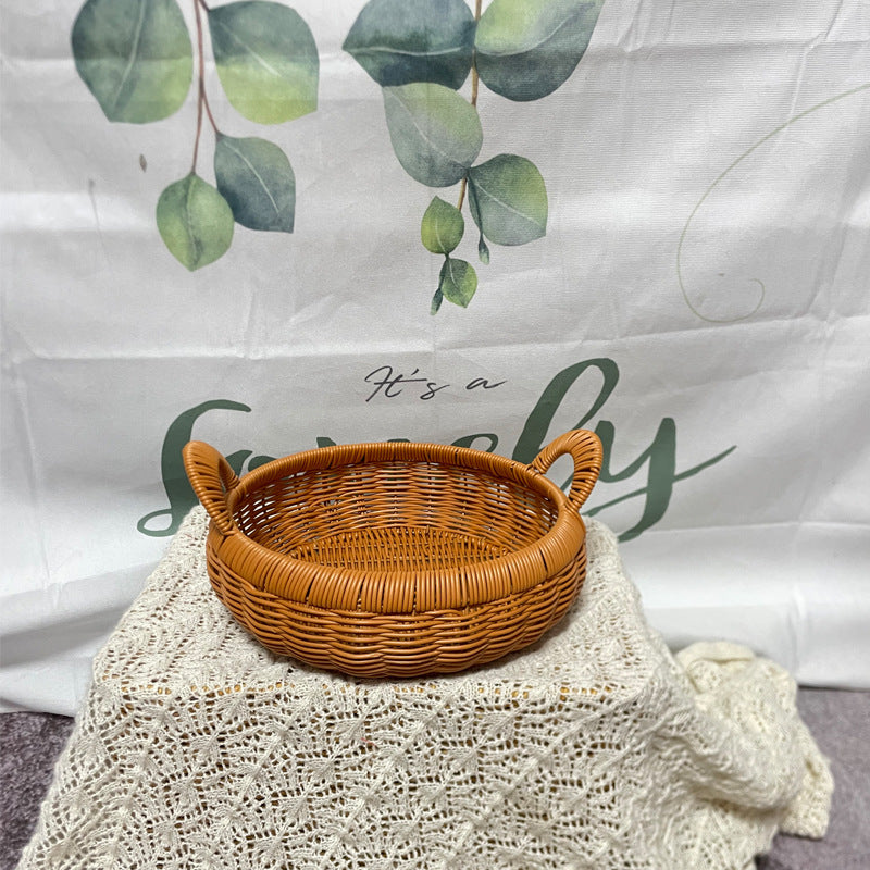Women Decorative Storage Basket with Comfortable Handles Kalsten