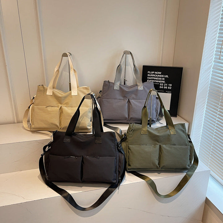 Men's Everyday-Friendly Tote Bag with Multiple Compartments Kalsten