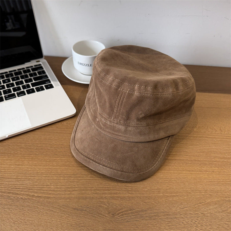 Men's Casual Suede Field Cap Kalsten