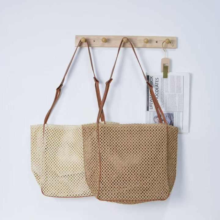 Natural raffia shoulder bag Kalsten