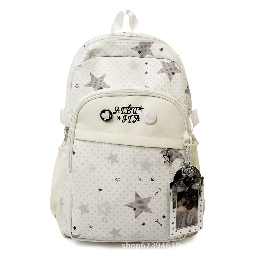 Stylish Star Patterned Backpack Kalsten