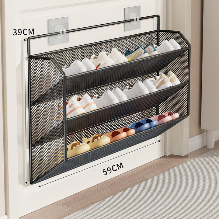 Over-Door Mesh Shoe Storage Rack Kalsten