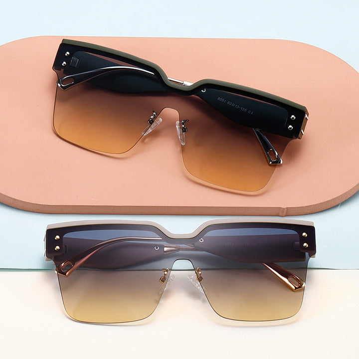 Women Fashion Sunglasses with Geometric Design and UV Protection Kalsten