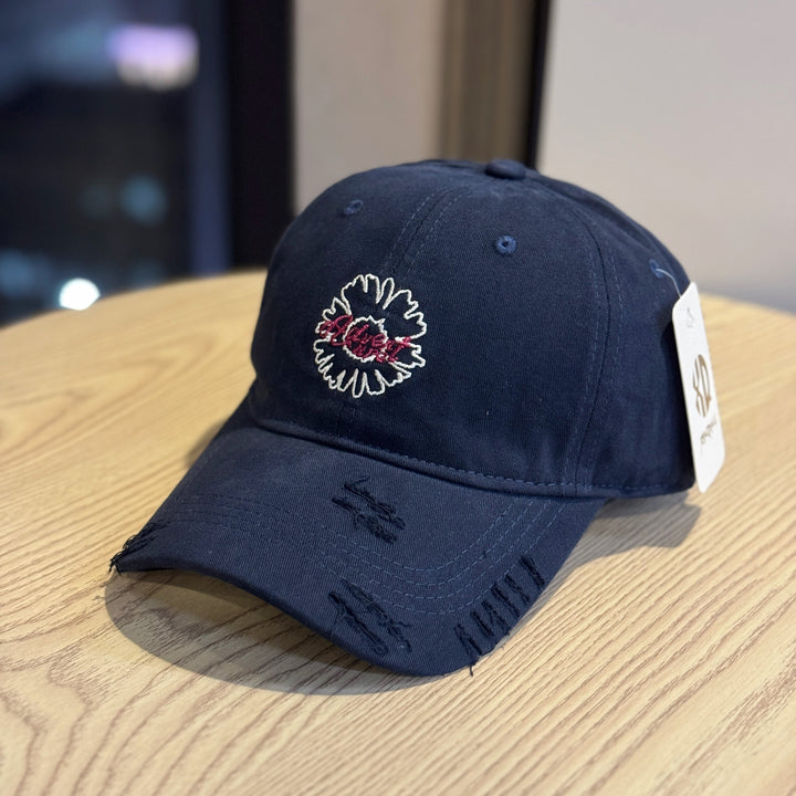 Unisex Embroidered Flower Design Baseball Cap Kalsten