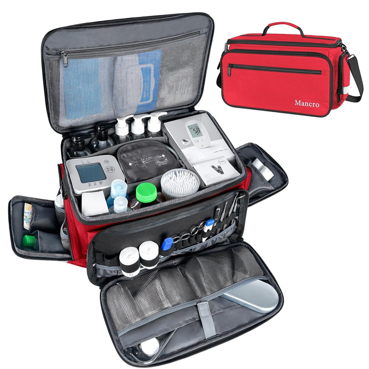 Unisex doctor's case with multiple compartments and organized storage Kalsten