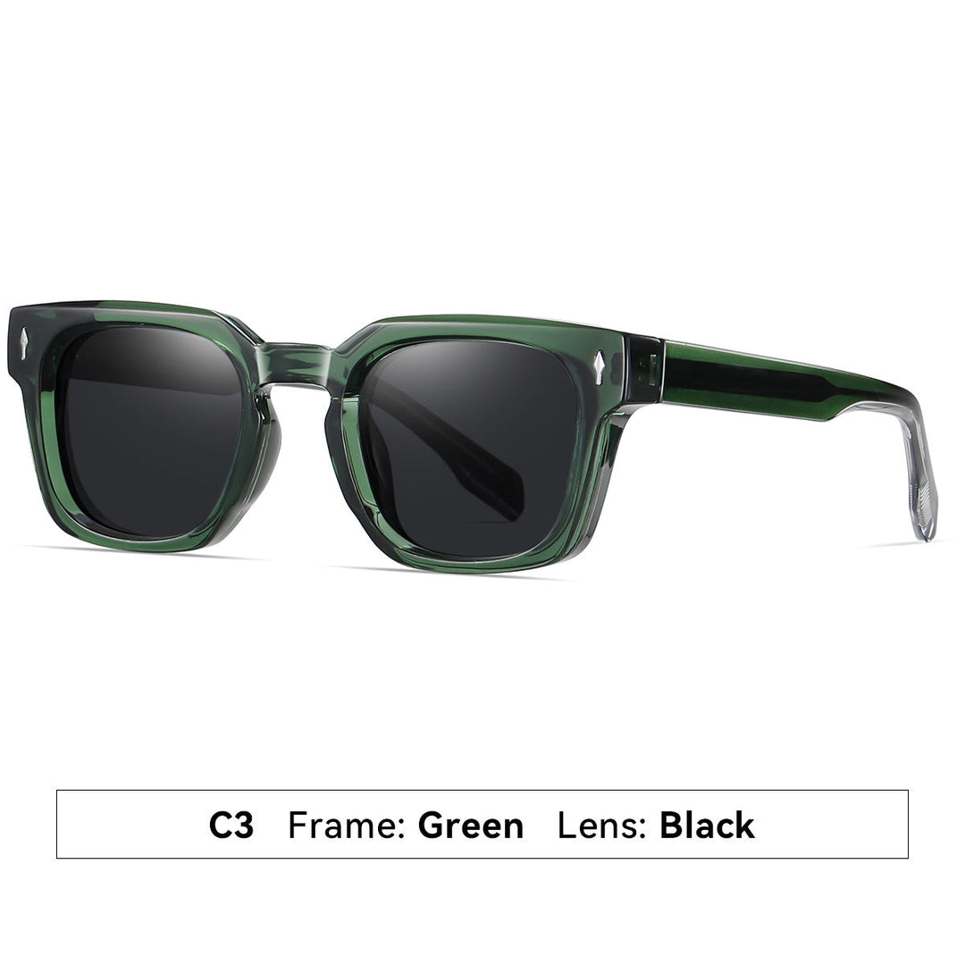 Women's fashionable sunglasses with square frame and gradient lenses Kalsten