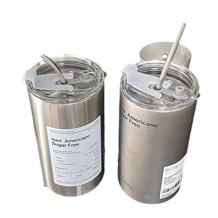 Women's Insulated Drinking Bottle with Creative Design and Integrated Straw Kalsten