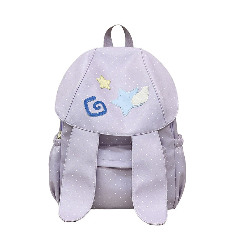 Cute Bunny Ears School Backpack Kalsten
