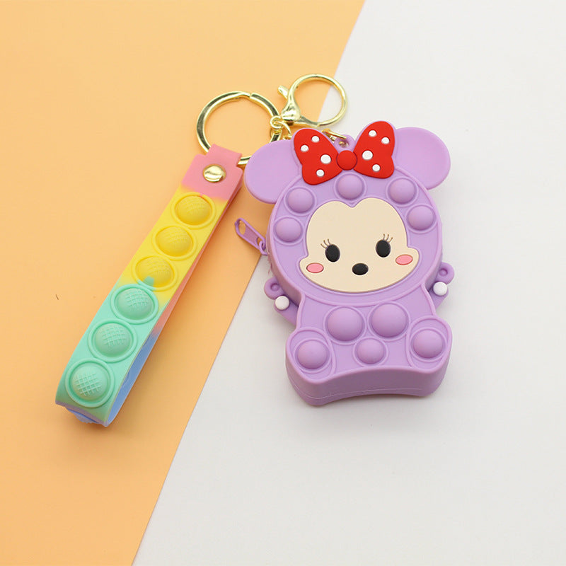 Women's Keychain with Pop It Design Kalsten