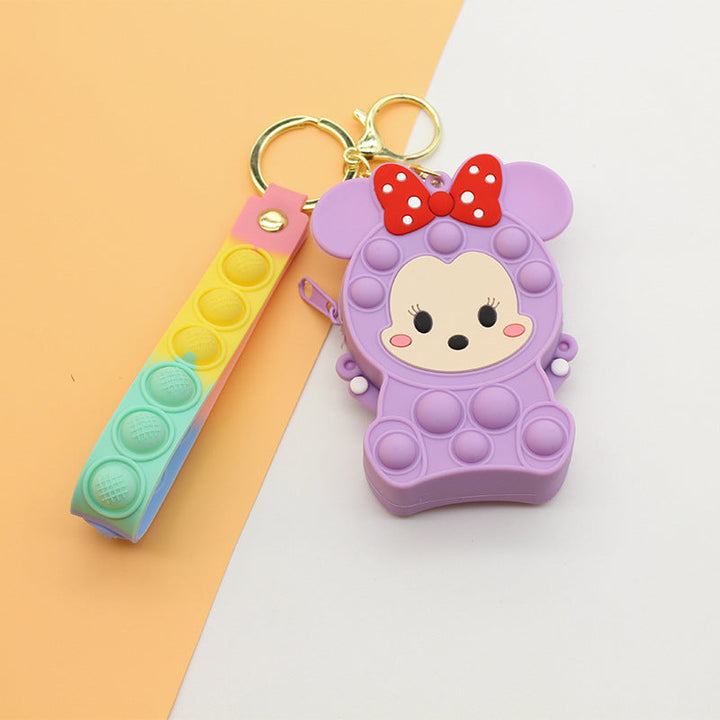Women's Keychain with Pop It Design Kalsten