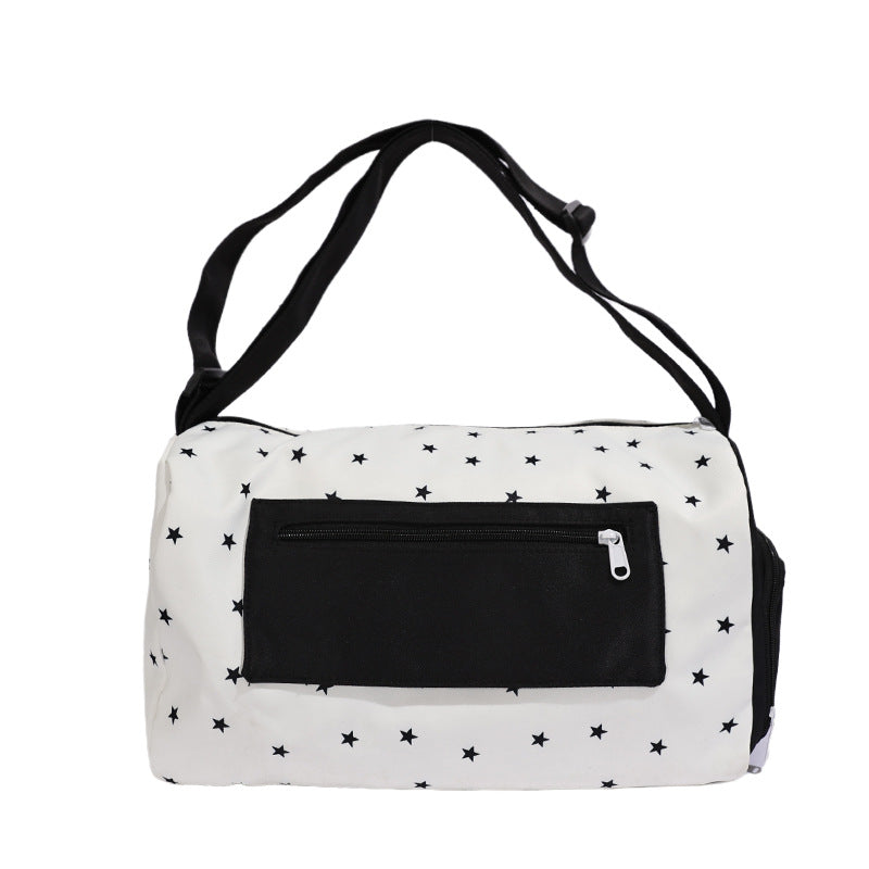 Sporty shoulder bag with practical slip pockets Kalsten