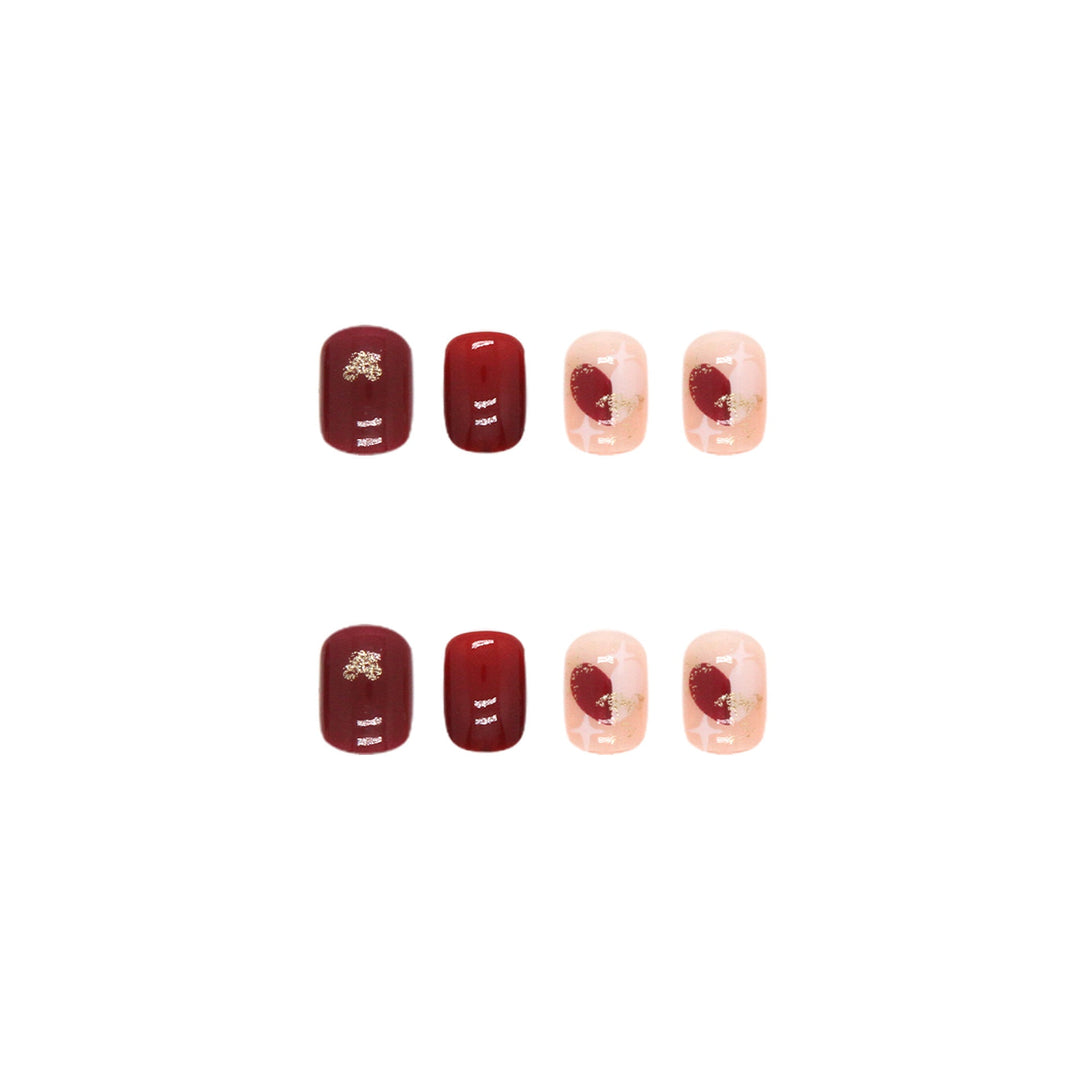 Artistic Design Press-On Nail Set Kalsten