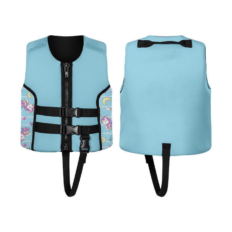 Fun Unicorn Print Swim Vest