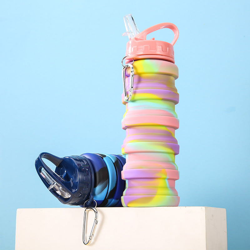 Women Flexible Foldable Drinking Bottle Kalsten