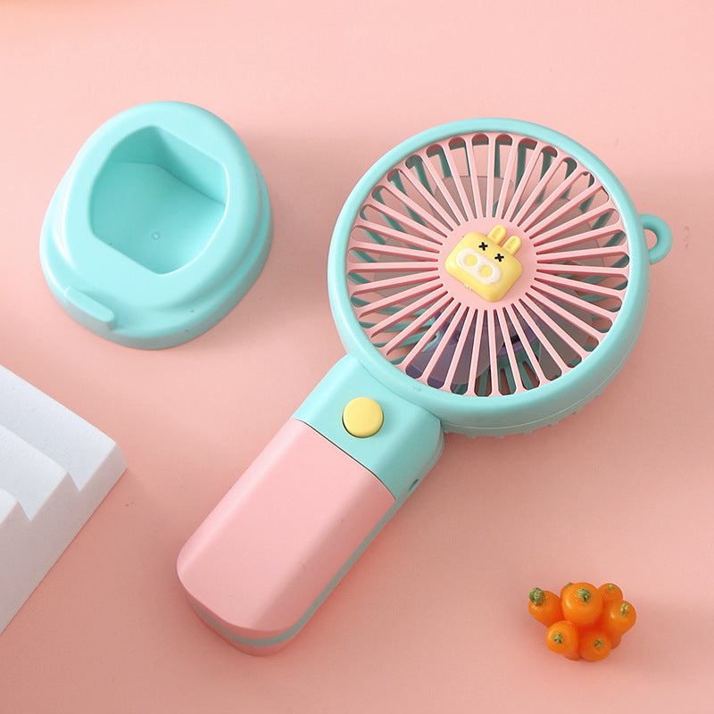 Unisex Portable Hand Fan with Cute Animal Design Kalsten