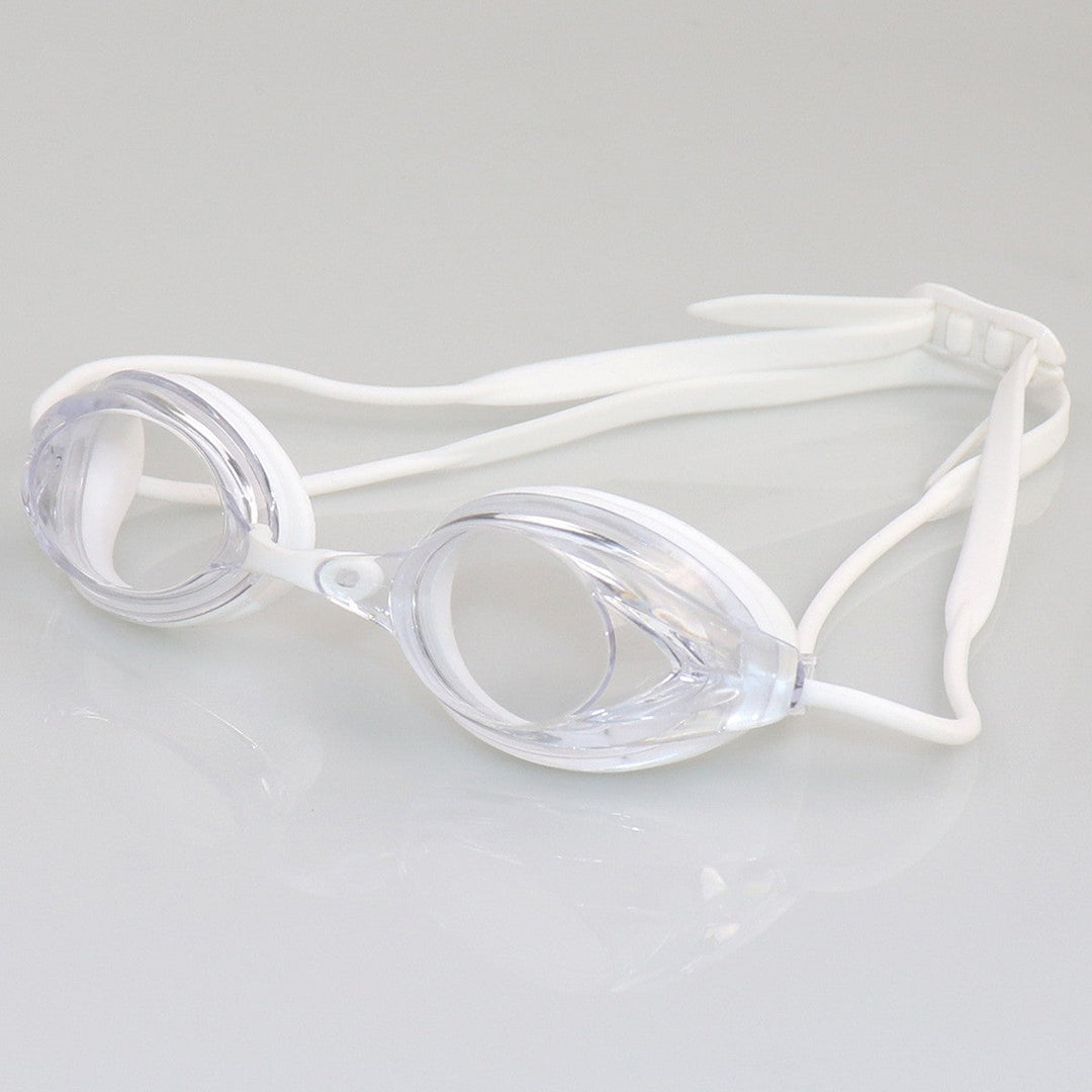 Swimming goggles with adjustable head strap and comfort nose piece Kalsten