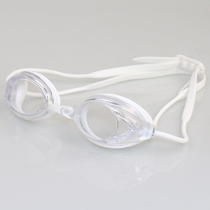 Swimming goggles with adjustable head strap and comfort nose piece Kalsten